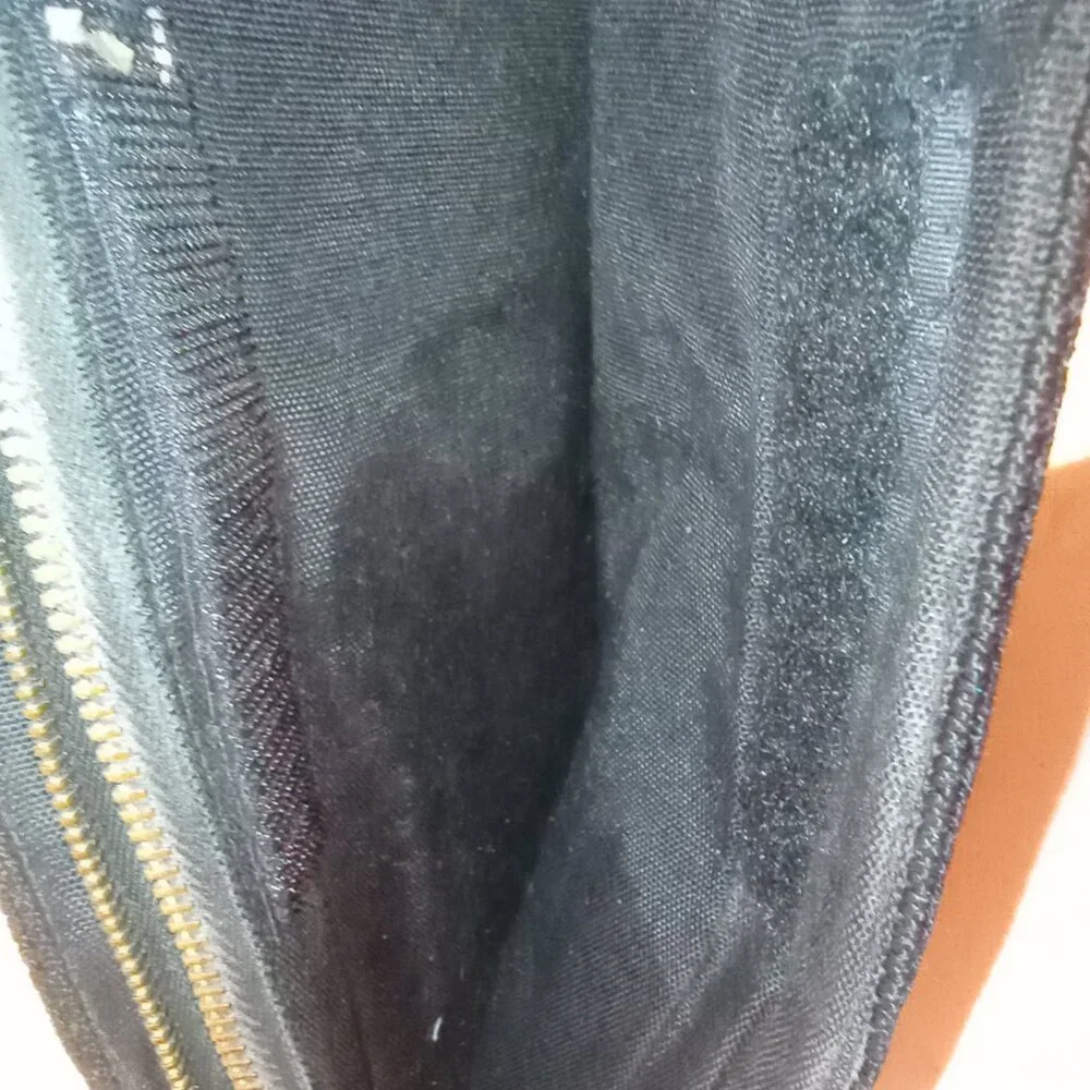 Genuine Corde Black Corded Purse Vintage 30s 40s - Picture 13 of 15